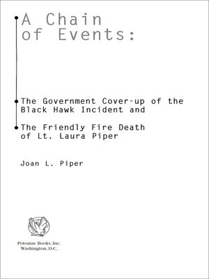 cover image of A Chain of Events